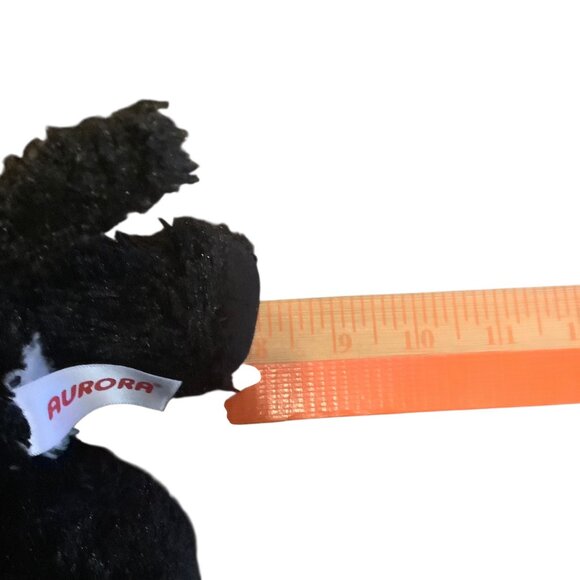 Aurora Plush Black White Tuxedo Cat Stuffed Animal Toy 8” Soft - Picture 7 of 7